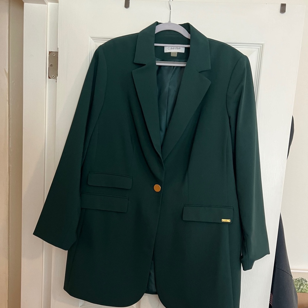 Calvin Klein Forrest green blazer
